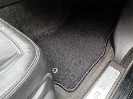 Tailored velour car mats for Jaguar XF X250 (2007-2015)