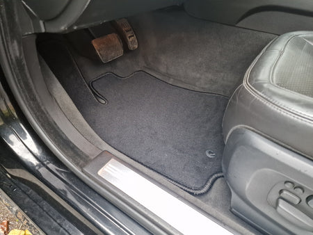Tailored velour car mats for Jaguar XF X250 (2007-2015)