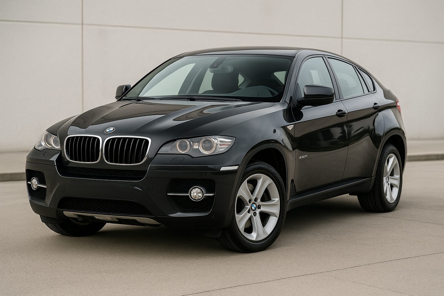 Tailored velour car mats for BMW X6 E71 (2008-2014)