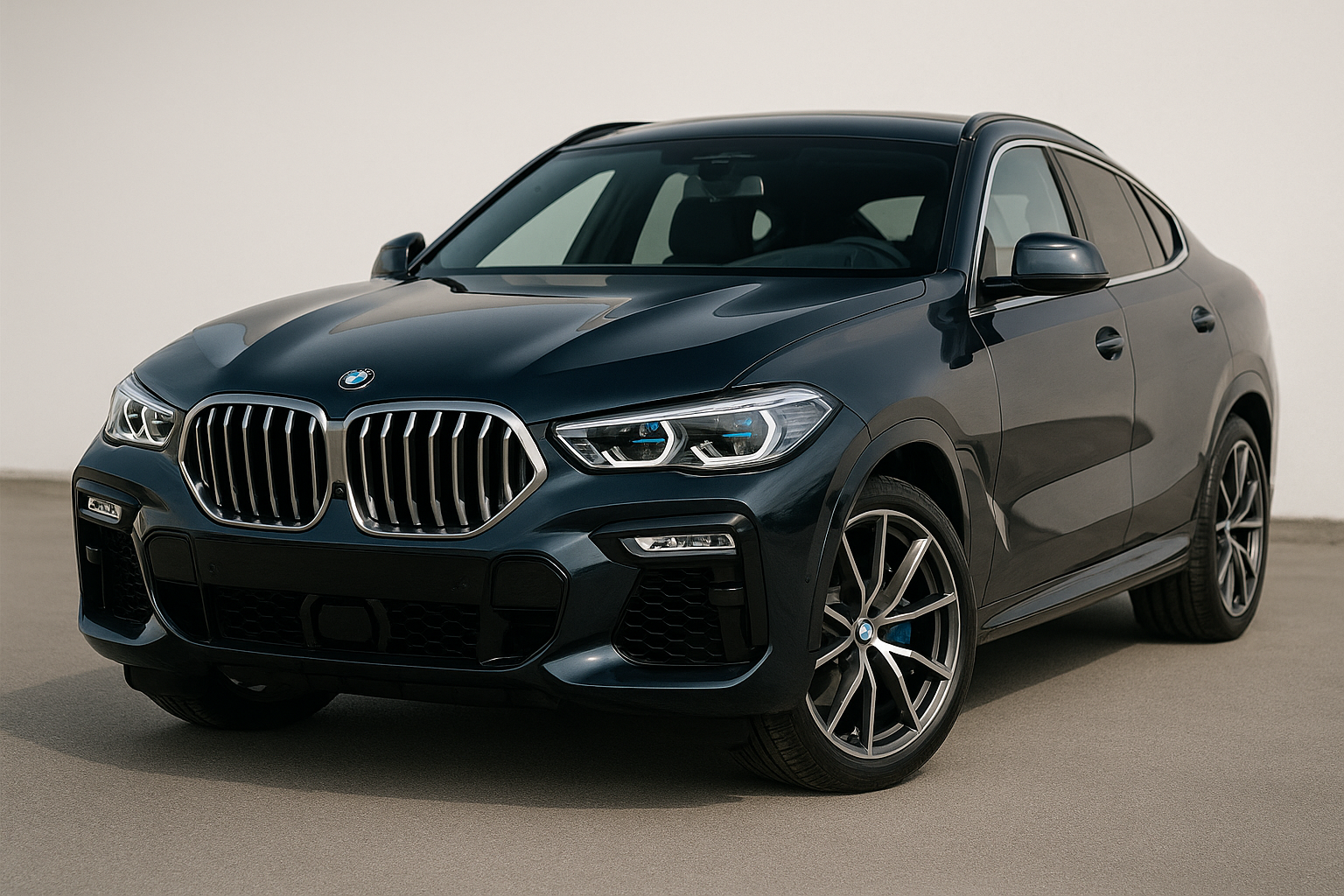 Tailored velour car mats for BMW X6 G06 2019-