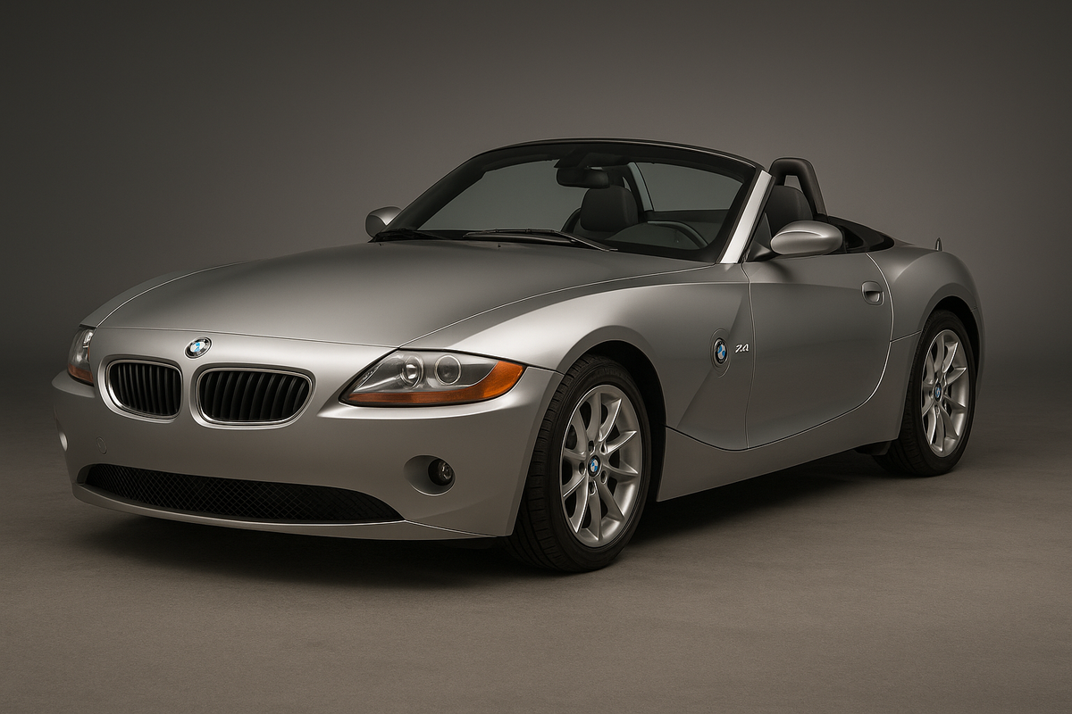 Tailored velour car mats for BMW Z4 E85 (2002-2008)