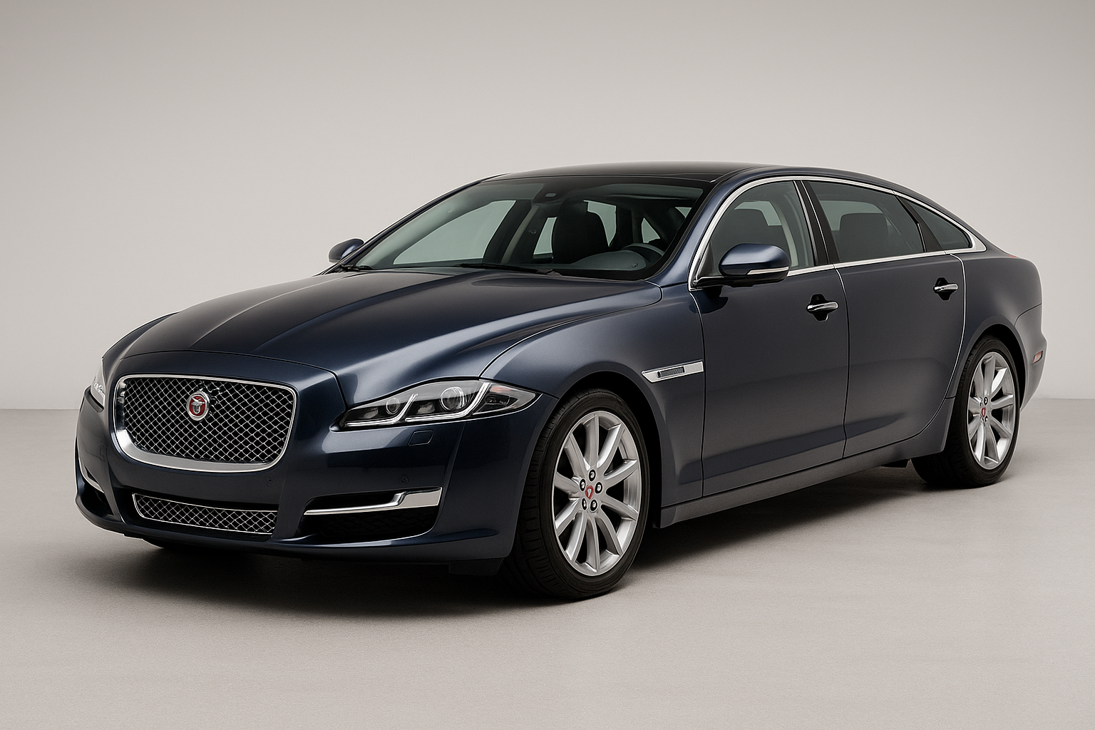 Tailored velour car mats for Jaguar XJ X351 LONG 2010-2019