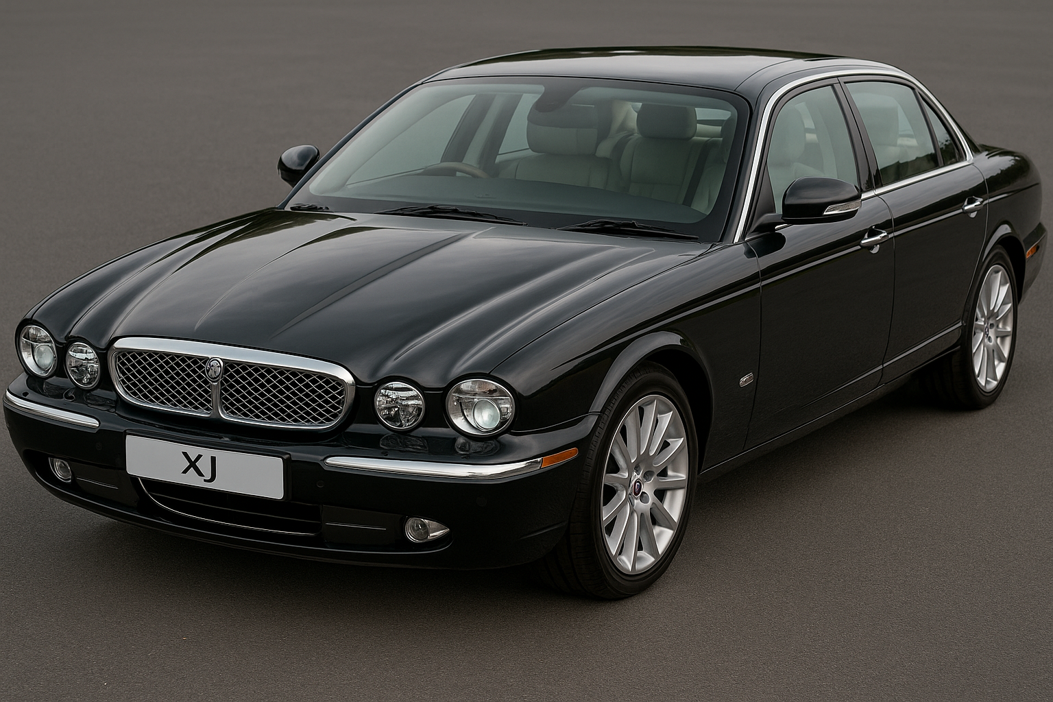 Tailored velour car mats for Jaguar XJ X358 LONG 2007-2009