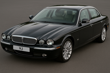Tailored velour car mats for Jaguar XJ X358 LONG 2007-2009